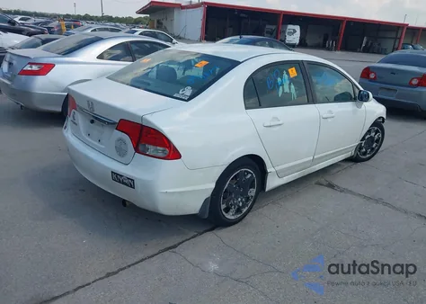 2010 Honda Civic Lx z USA, uszkodzony, nr VIN 2HGFA1F51AH574198